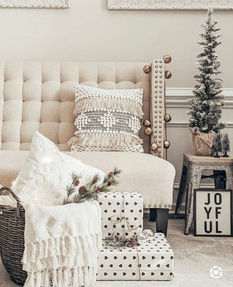 Snowflake Pillow Cover Busa Designs