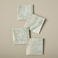 Lady Onyx Coasters, Set of 4 Tea + Linen