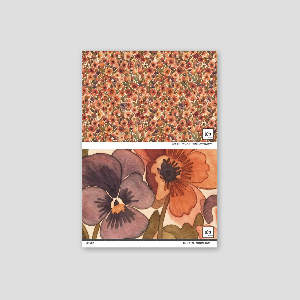 Linnea Wallpaper WALL BLUSH