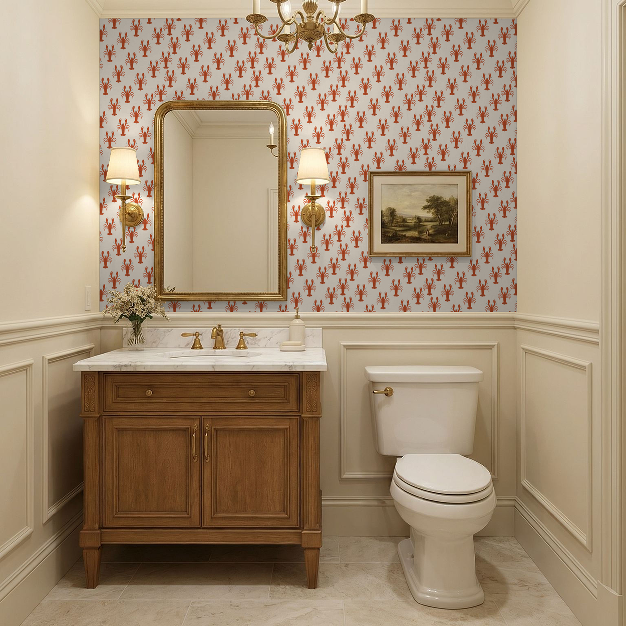 Tide Wallpaper WALL BLUSH