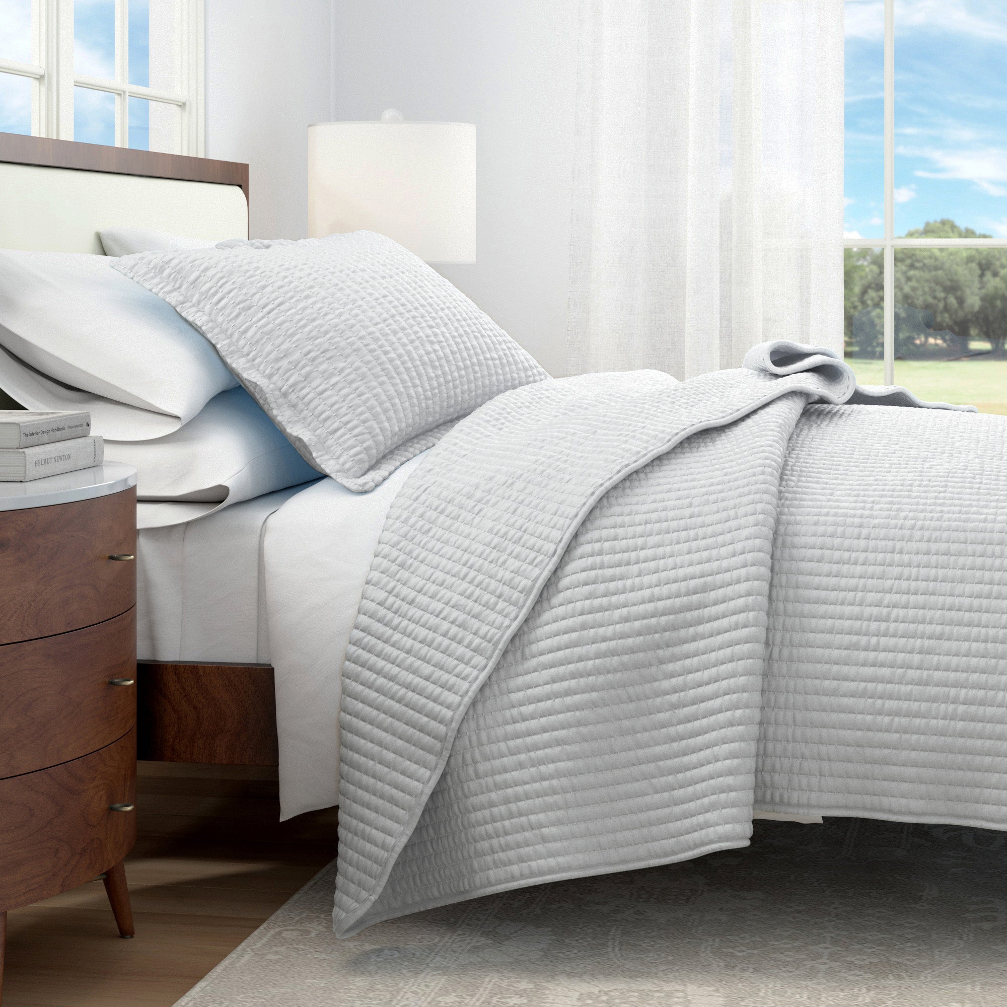 Solid Quilt - Alicia Collection Great Bay Home