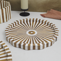 Lyra Inlay Tray, Large Tea + Linen