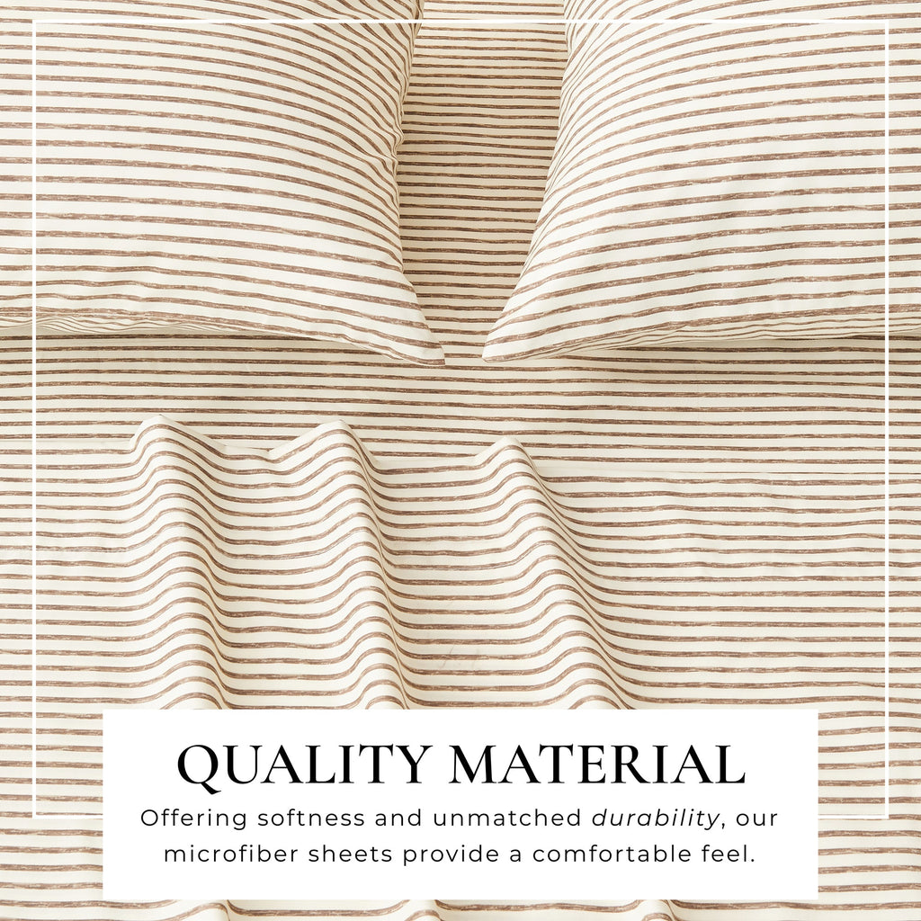 Striped Sheet Set - Evette Collection Great Bay Home