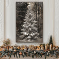 Vintage Christmas Tree Wall Art Tailored Canvases