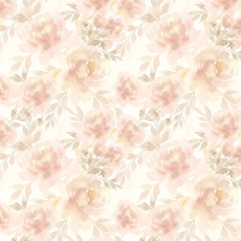 Mabel Floral Wallpaper WALL BLUSH