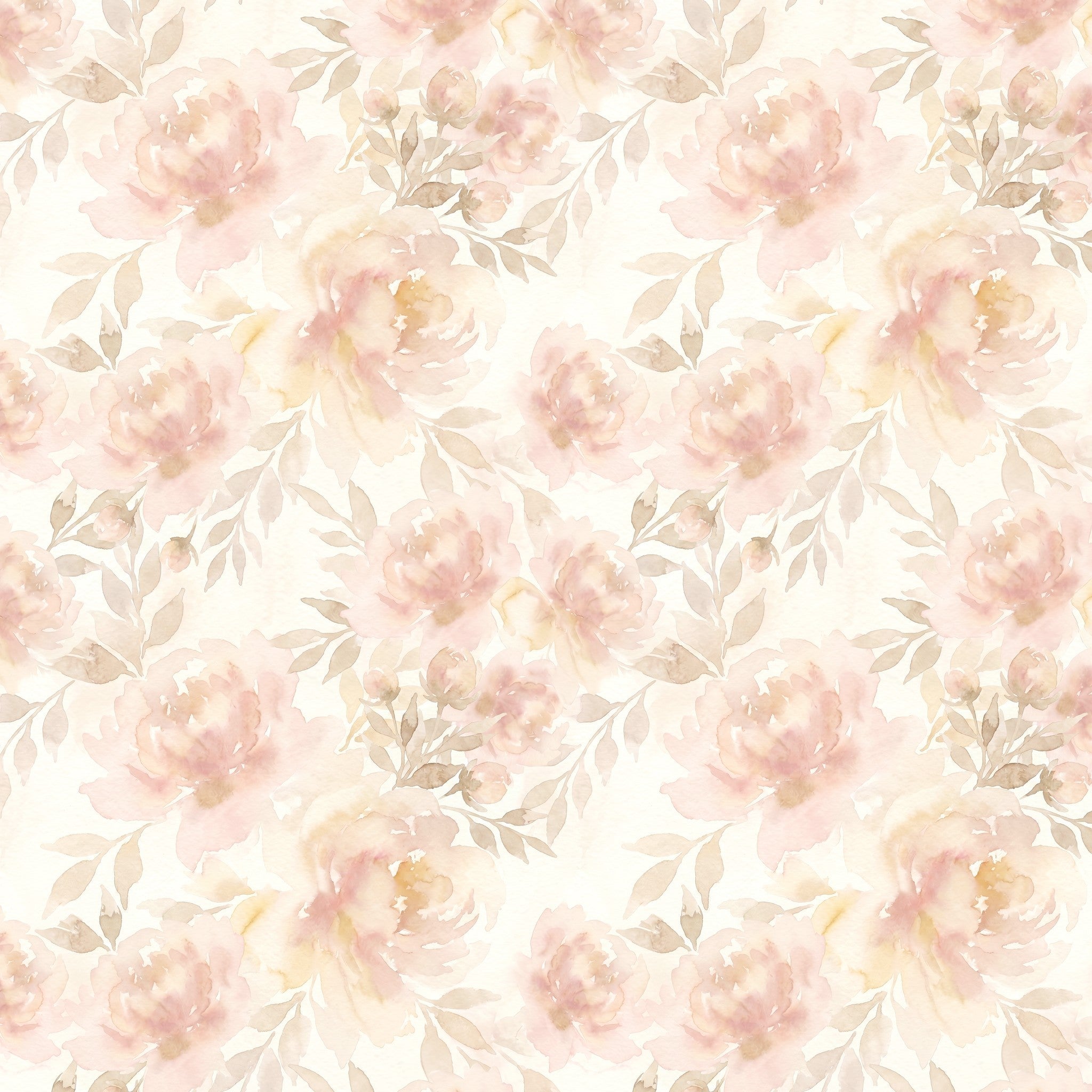 Mabel Floral Wallpaper WALL BLUSH