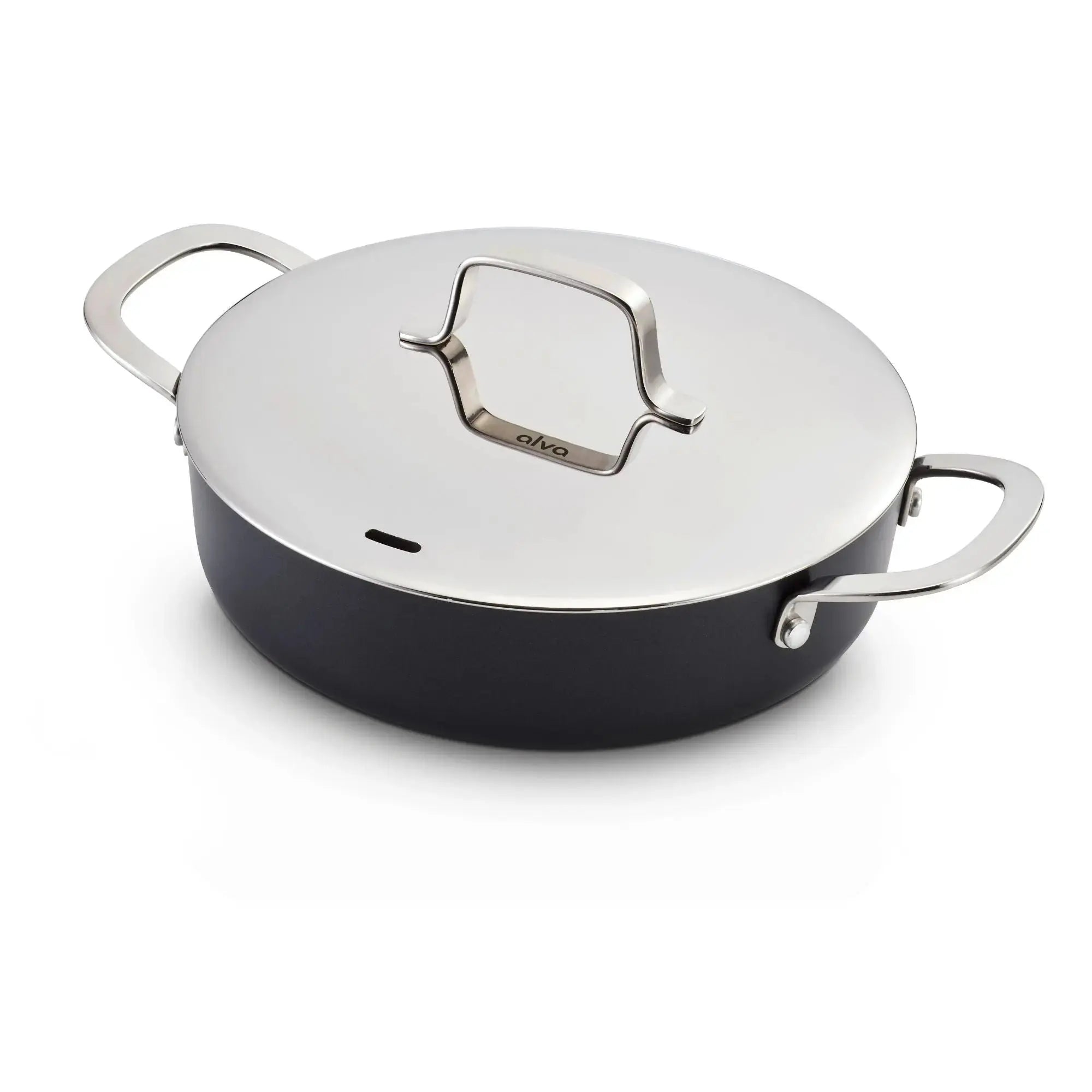 Ceramic Nonstick Sauté Pan with Lid, 3.5-Qt Alva Cookware