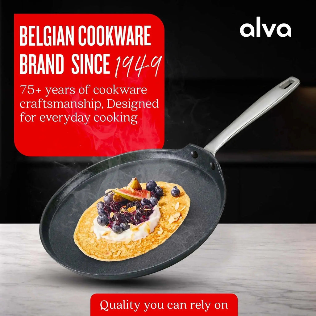 Ceramic Nonstick Crepe Pan, 10" Alva Cookware