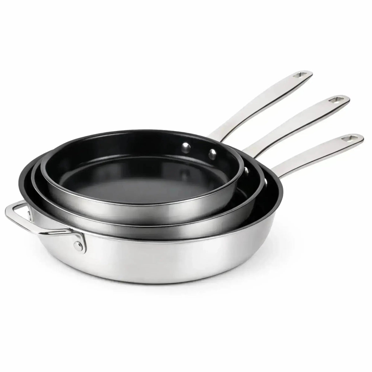 5-Ply Nonstick Stainless Frying Pan Alva Cookware