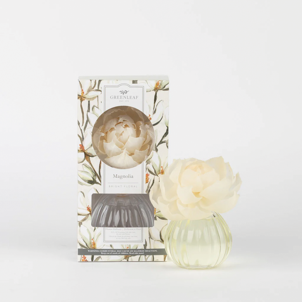 Magnolia Bright Floral Flower Diffuser Branches Designs