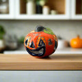 Mini Talavera Pumpkin | Handmade Mexican Jack-O'-Lantern The Talavera Hub