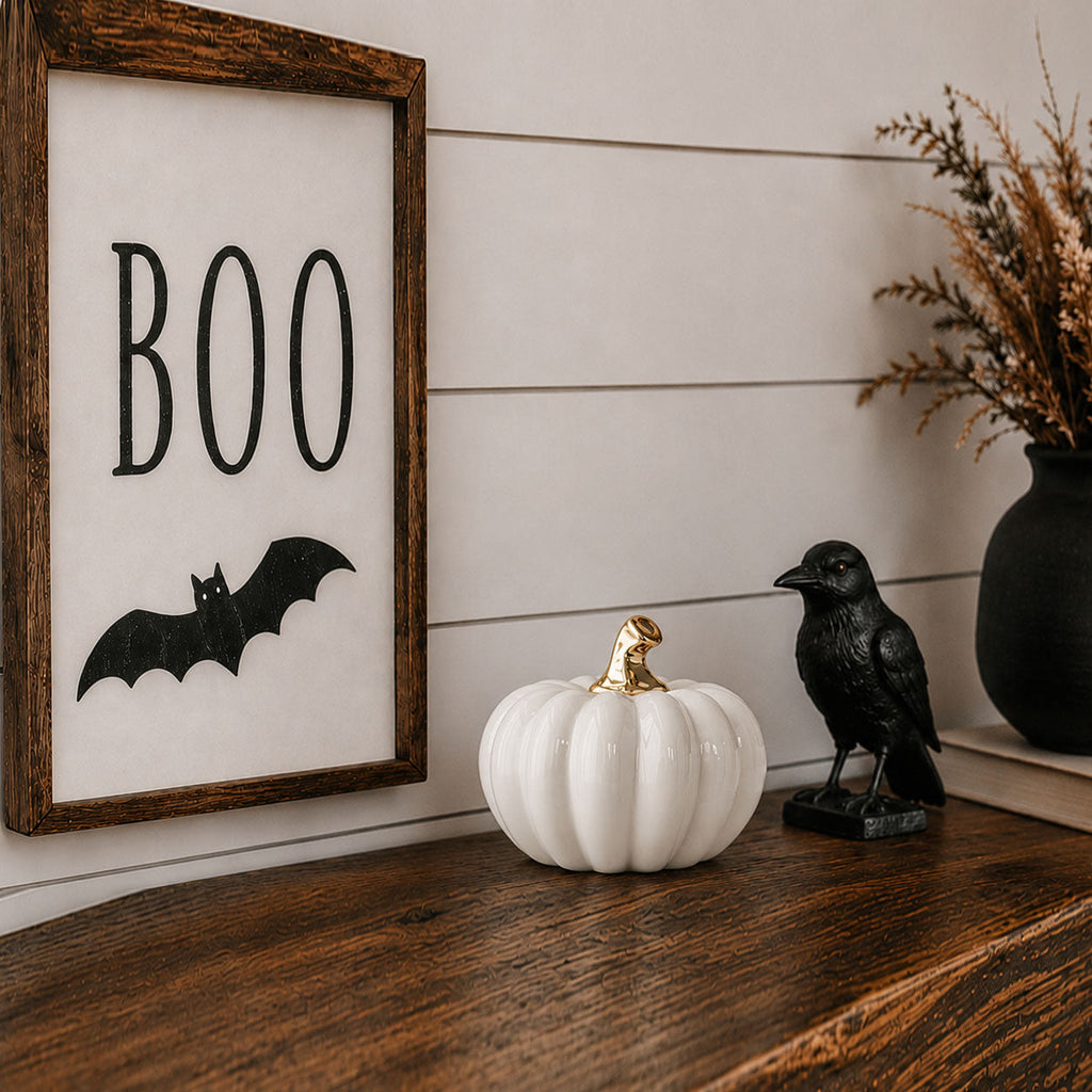 White Luxe Pumpkin Gia Roma