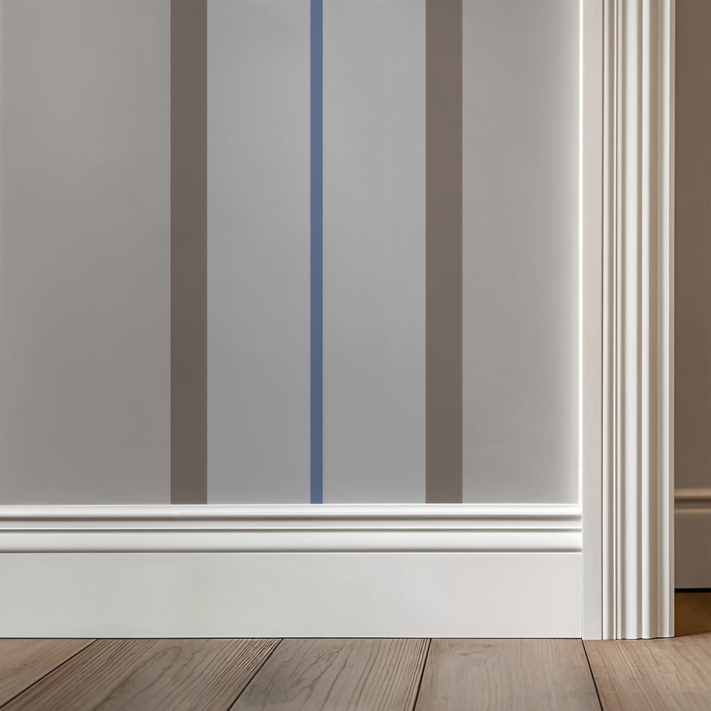 Montclair Stripes (Blue) Wallpaper WALL BLUSH