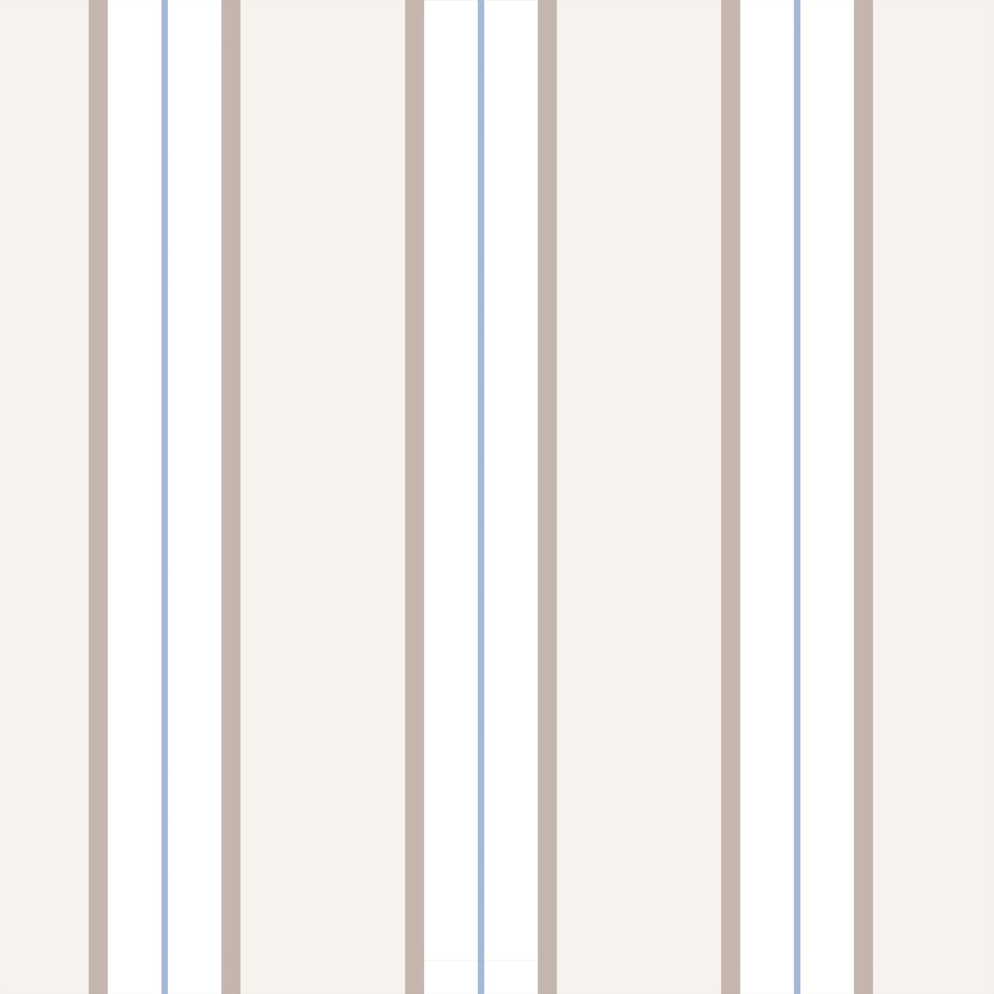 Montclair Stripes (Blue) Wallpaper WALL BLUSH