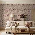Mulberry Chintz Wallpaper WALL BLUSH