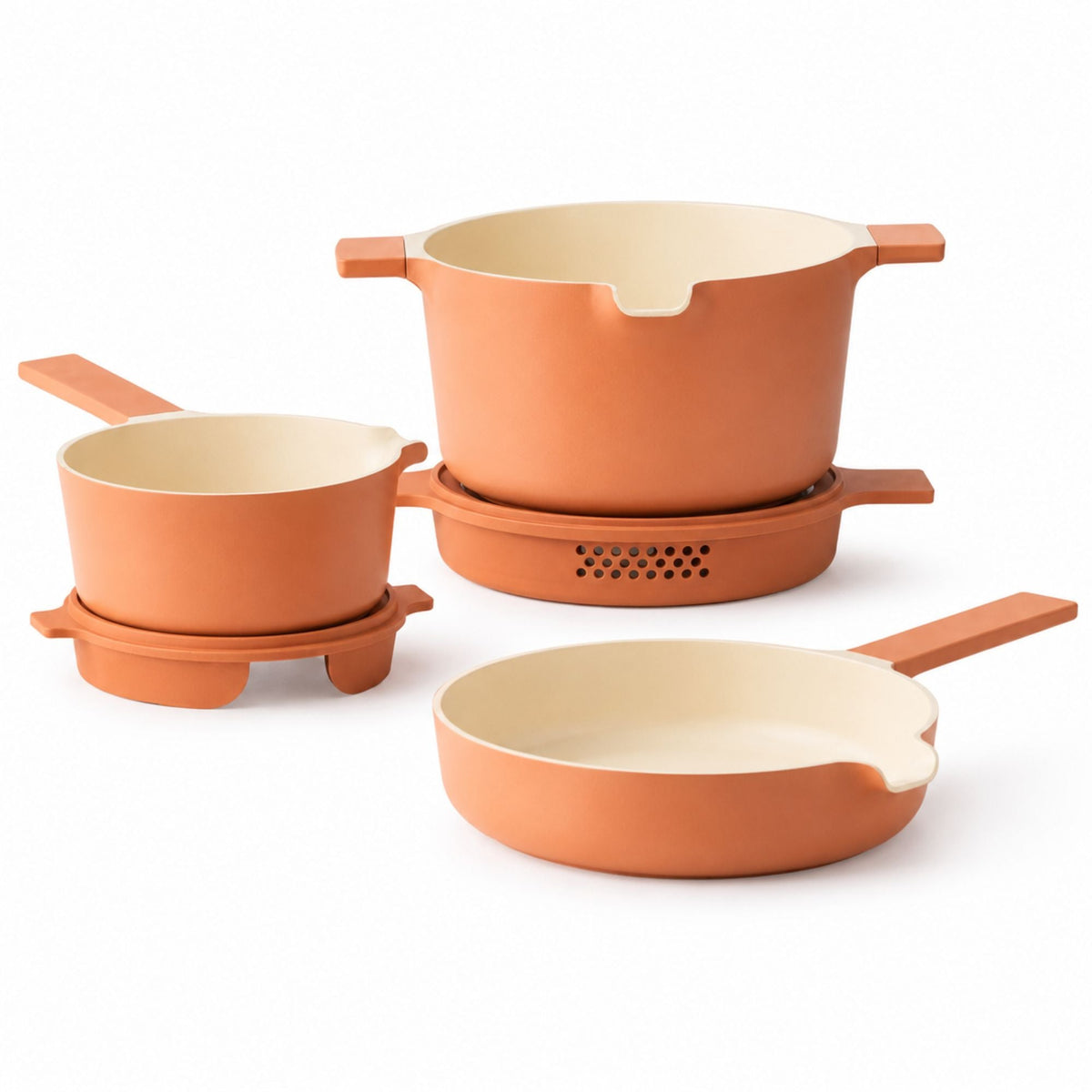 5-Piece Stackable Ceramic Nonstick Set Alva Cookware