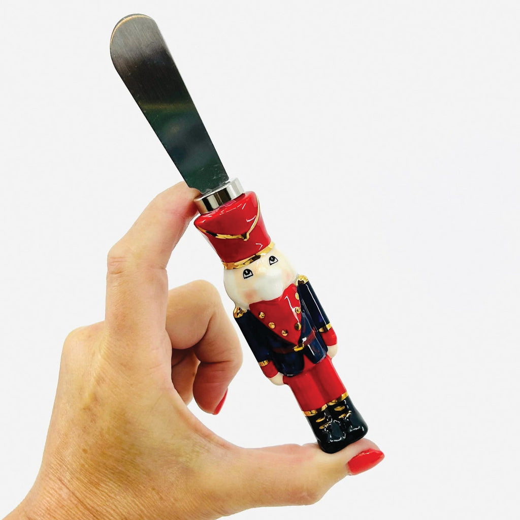 Dark Blue Jacket Metal Nutcracker Spreader Branches Designs
