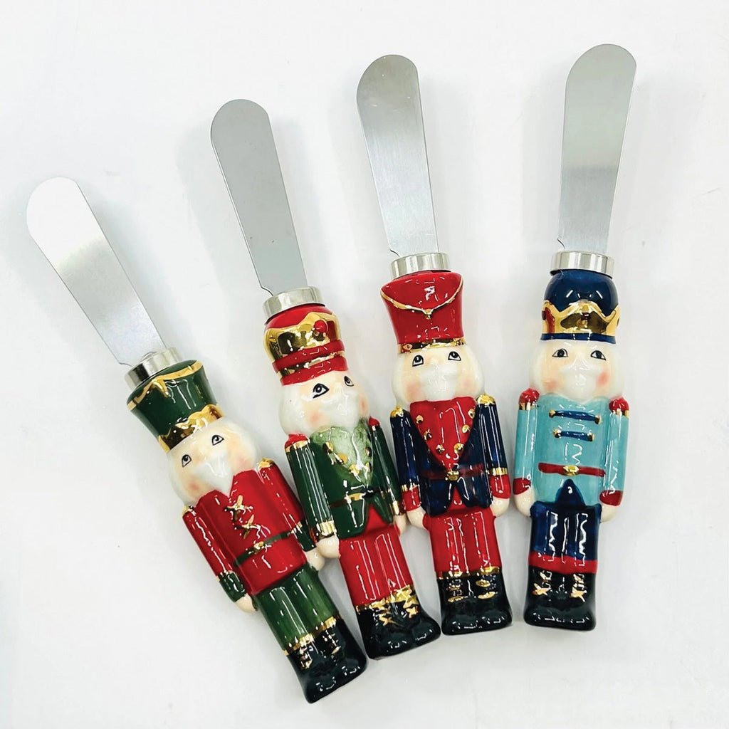 Dark Blue Jacket Metal Nutcracker Spreader Branches Designs