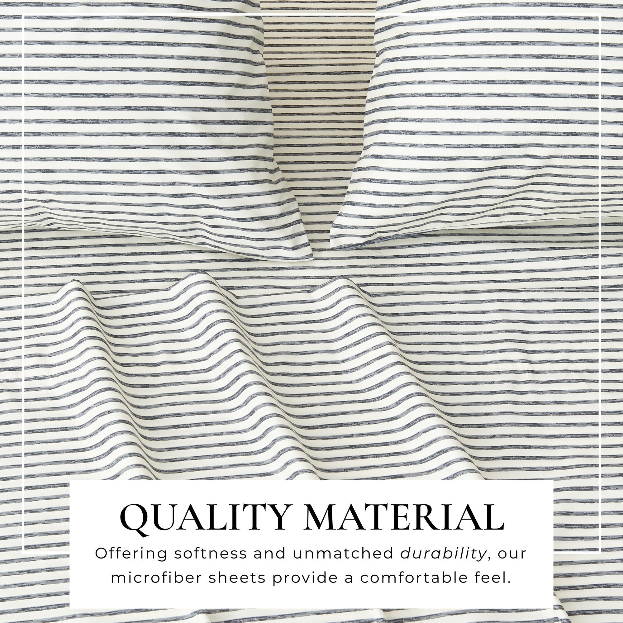 Striped Sheet Set - Evette Collection Great Bay Home