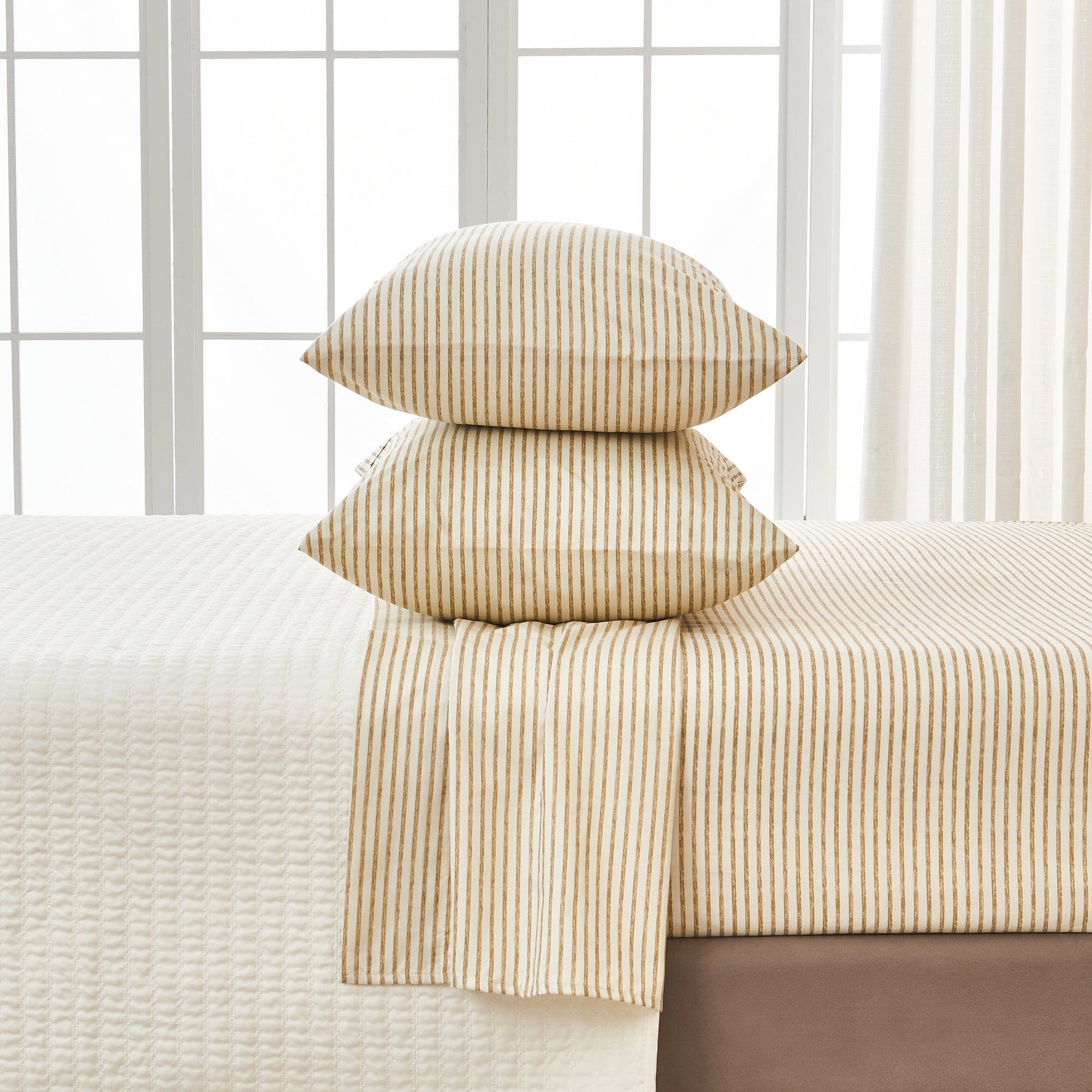 Striped Sheet Set - Evette Collection Great Bay Home