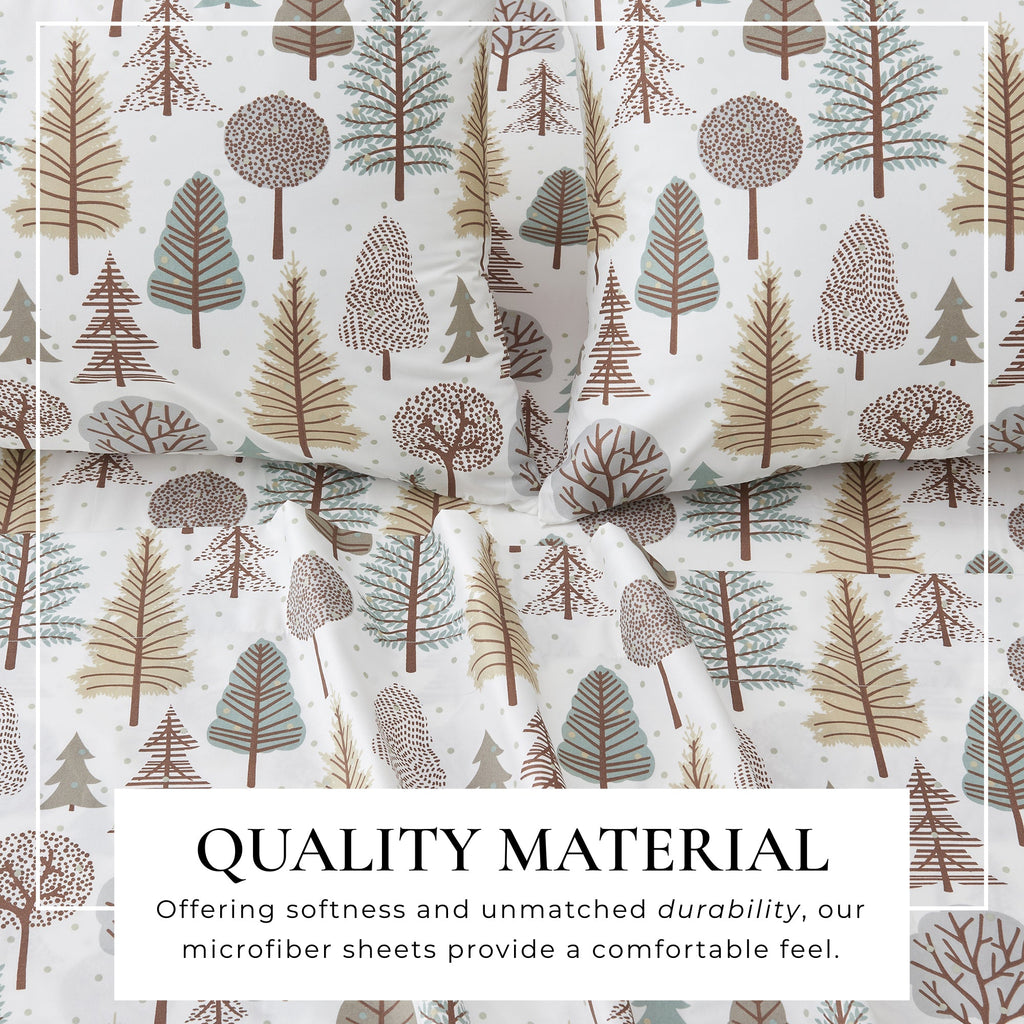 Lodge Printed Sheet Set - Mountain Ridge Collection Great Bay Home
