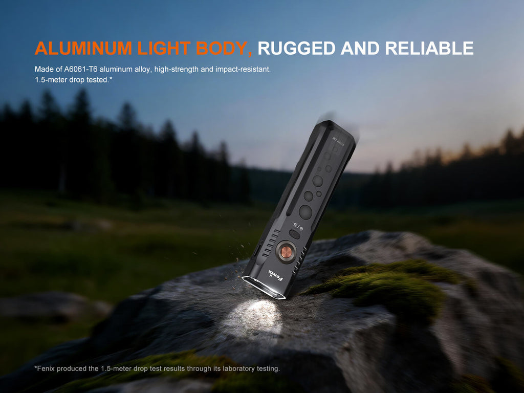 Fenix E08R UE Multi-Light EDC Flashlight With Red Light & Green Laser Fenix Store