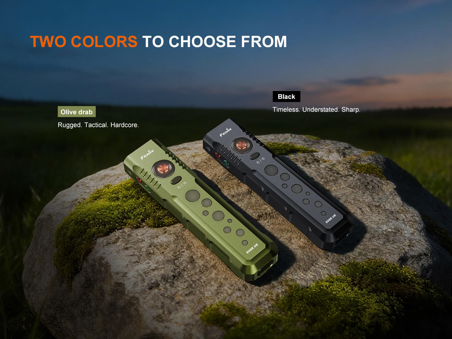 Fenix E08R UE Multi-Light EDC Flashlight With Red Light & Green Laser Fenix Store