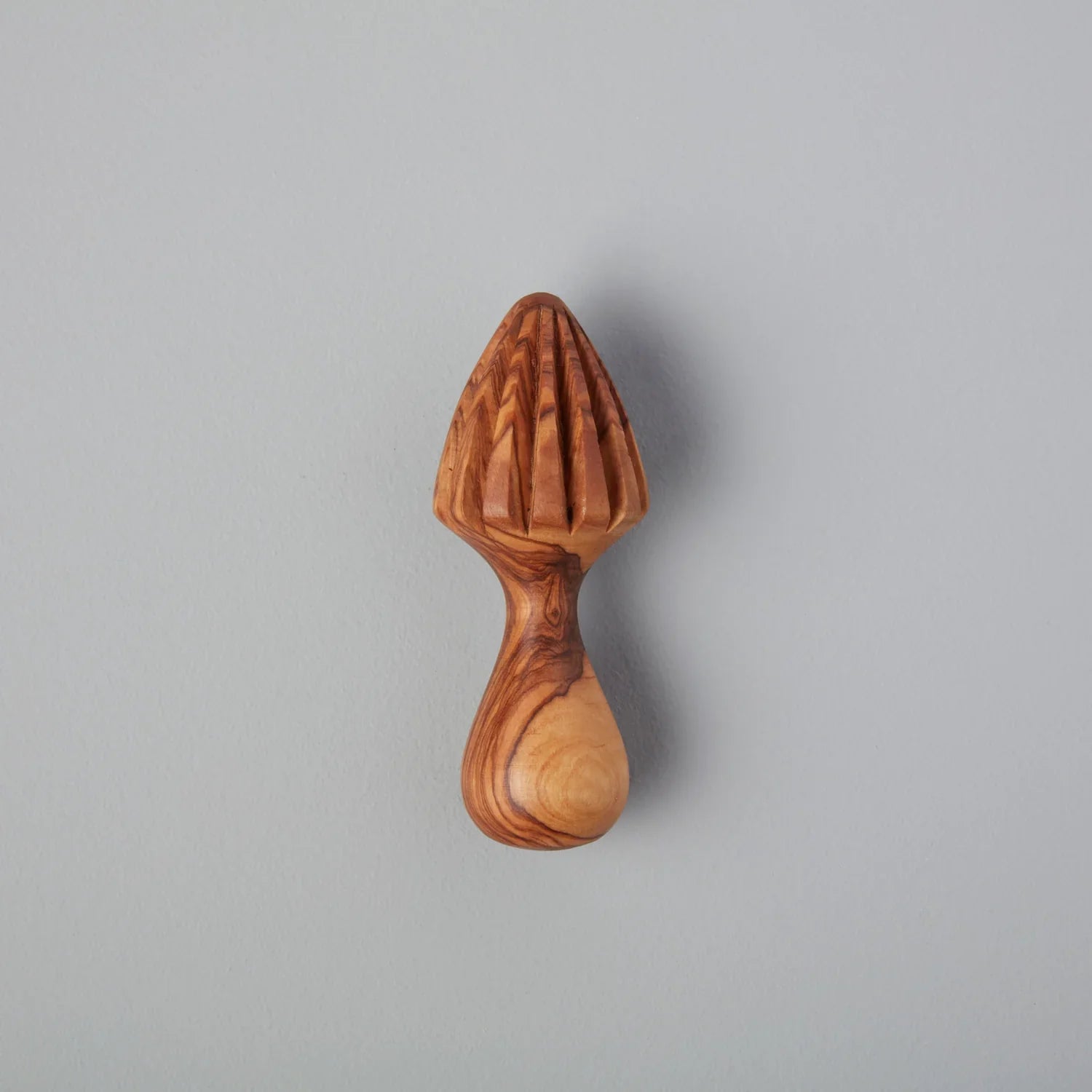 Olive Wood Citrus Press Tea + Linen