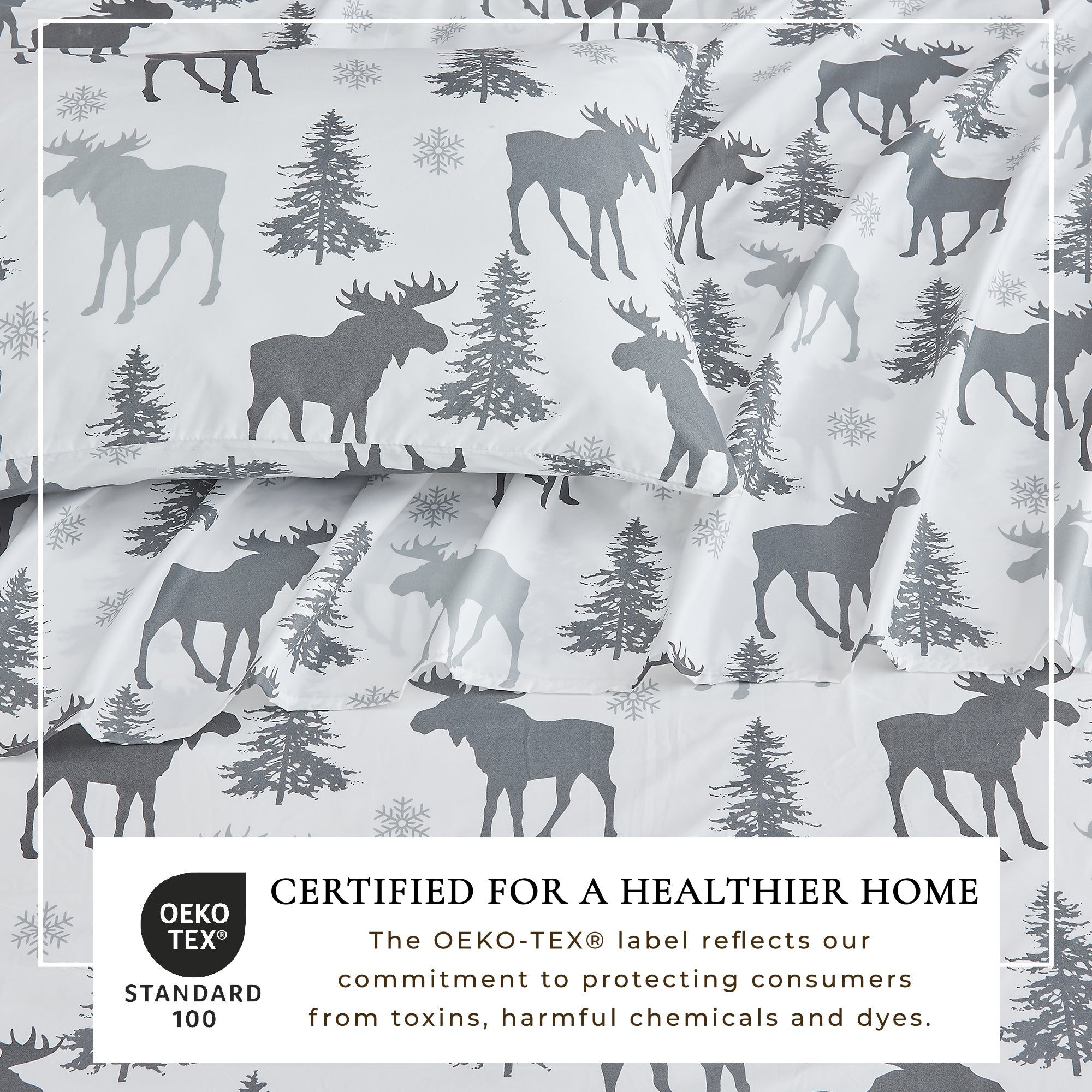 Lodge Printed Sheet Set - Mountain Ridge Collection Great Bay Home