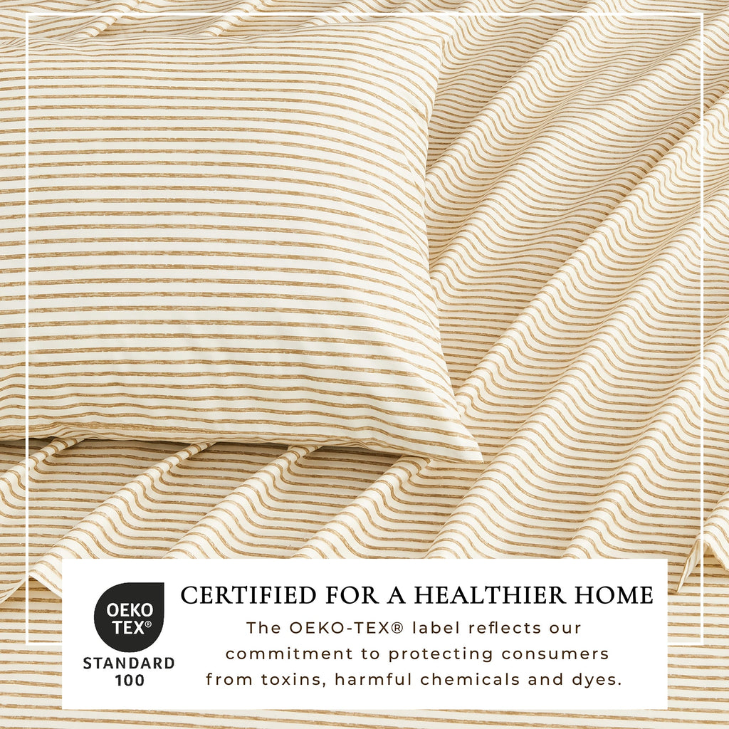 Striped Sheet Set - Evette Collection Great Bay Home