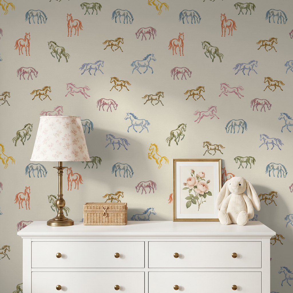 Mane Wallpaper WALL BLUSH