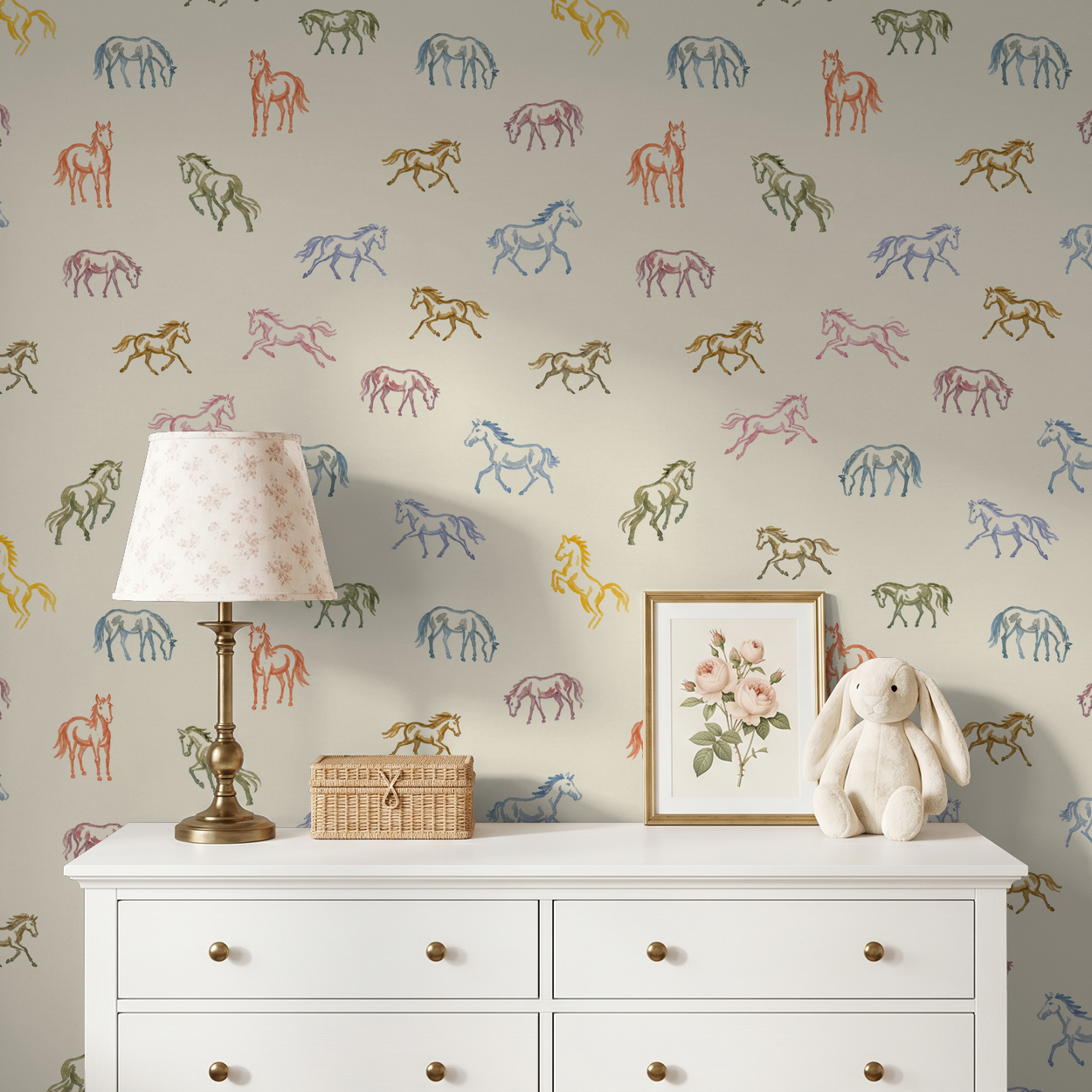 Mane Wallpaper WALL BLUSH