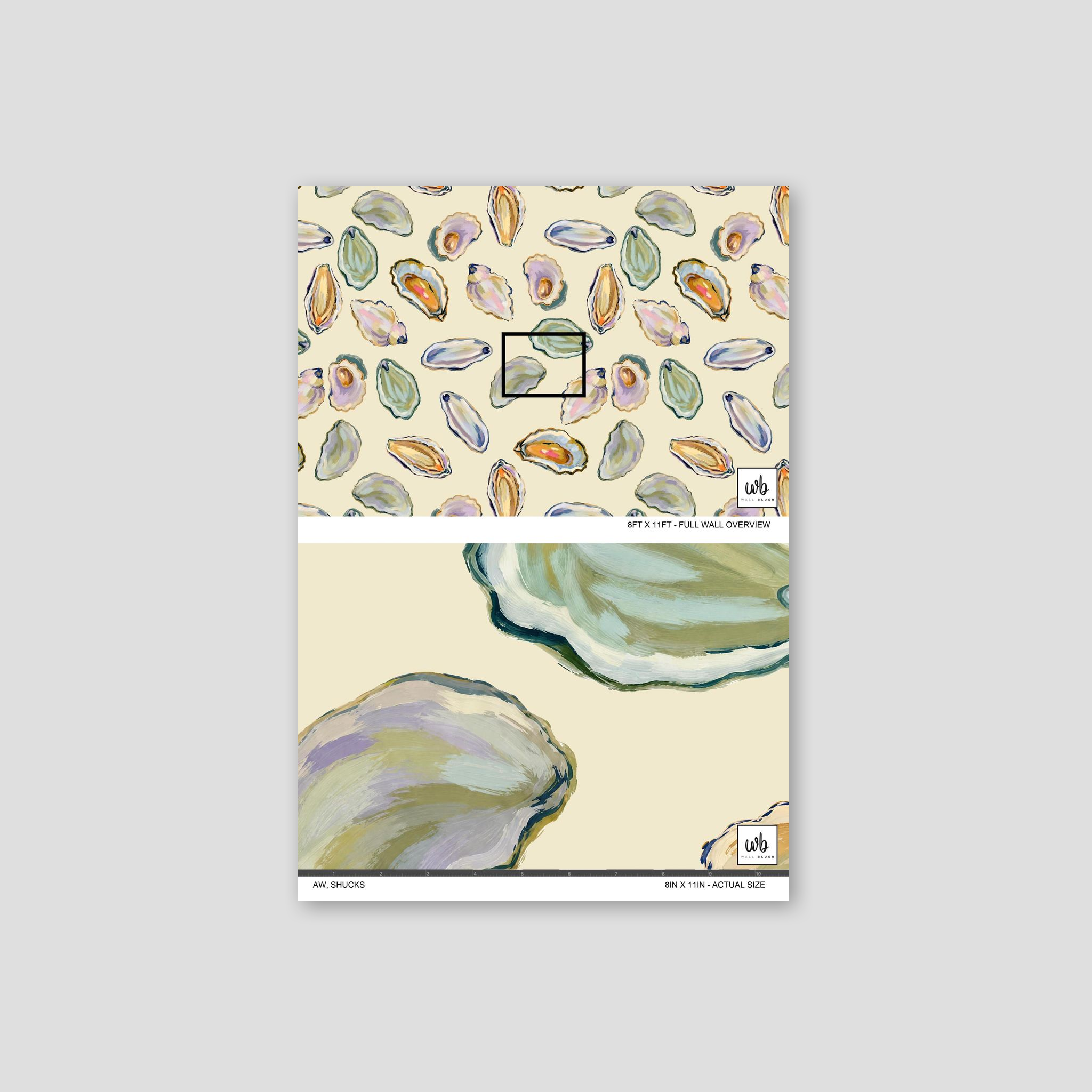 Aw, Shucks Wallpaper WALL BLUSH