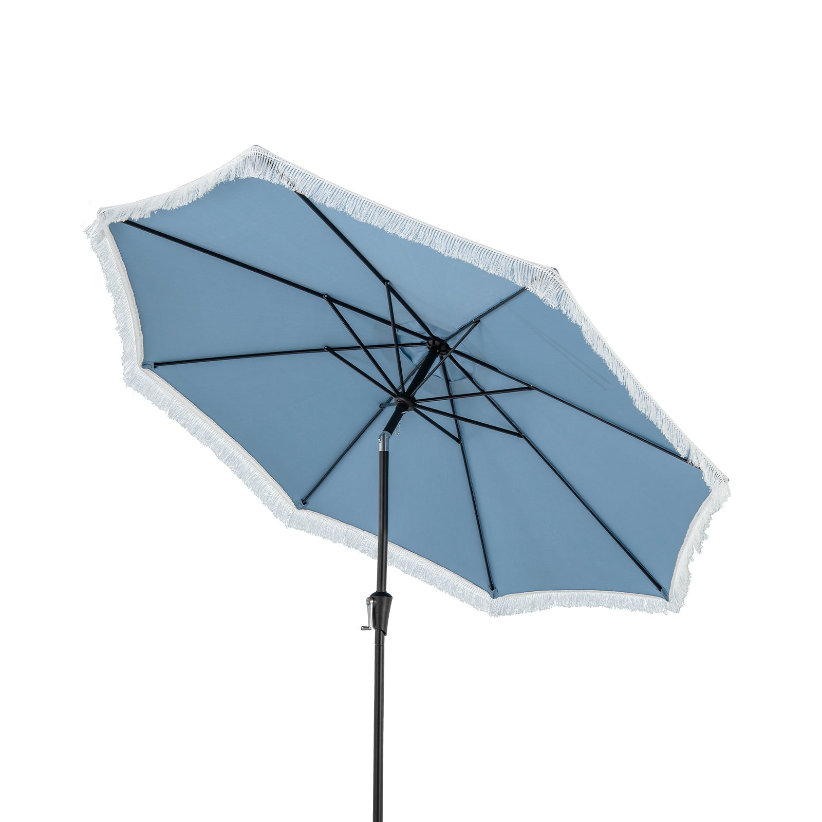 9 FT Patio Umbrella with Sun-Protective Canopy for Patio Garden Pool DirectDeals
