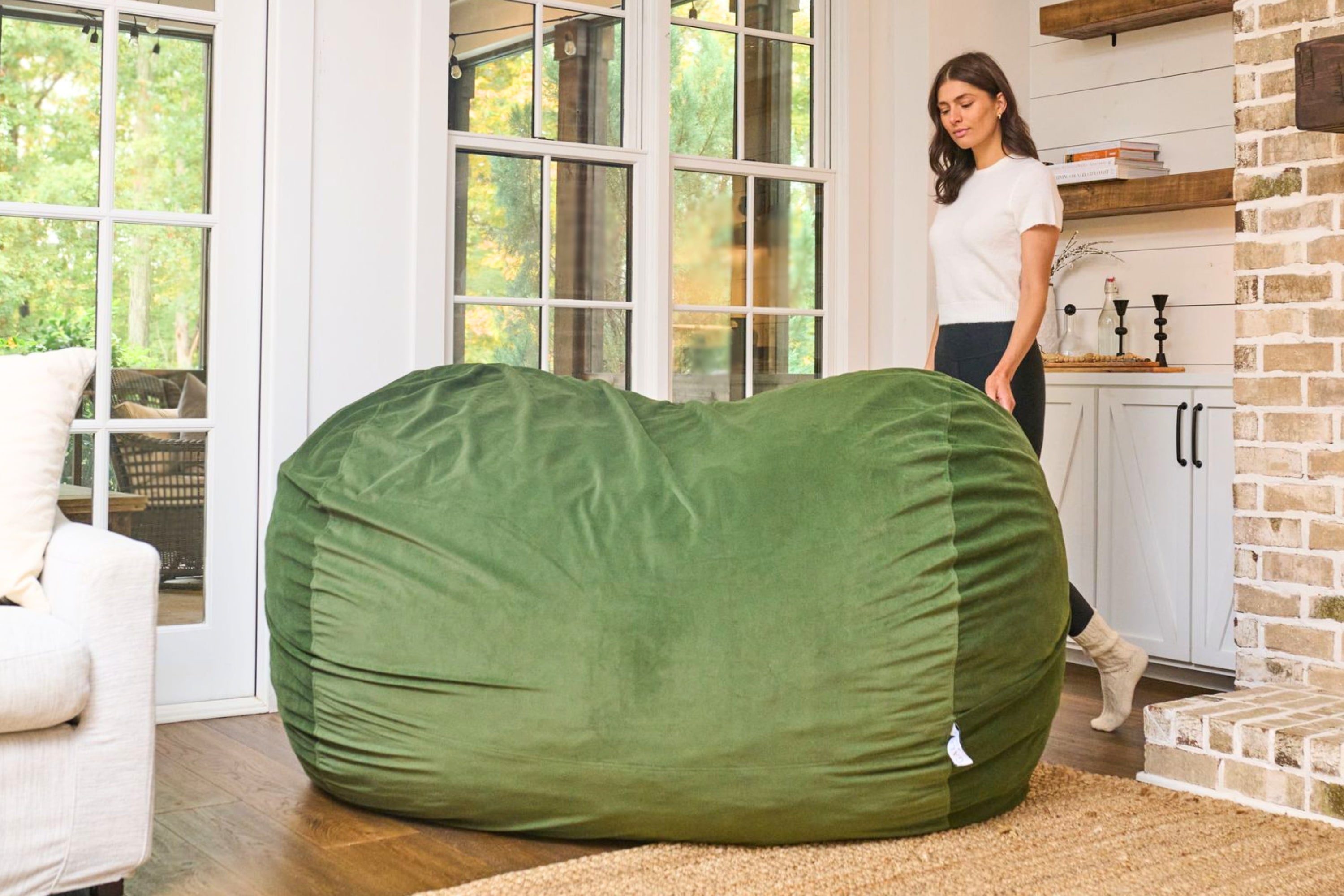 Classic Bean Bag Chair (Double) Galaxy Home
