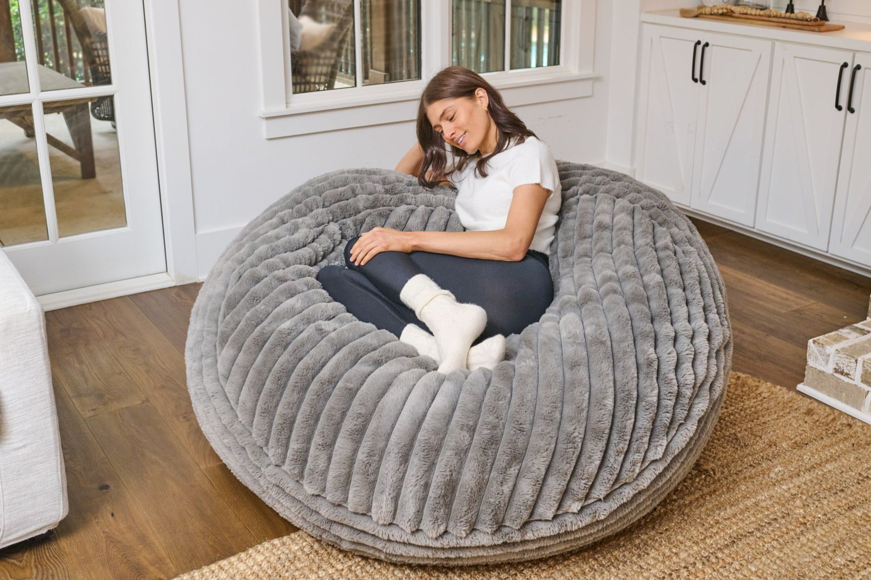 Classic Bean Bag Chair (Standard) Galaxy Home
