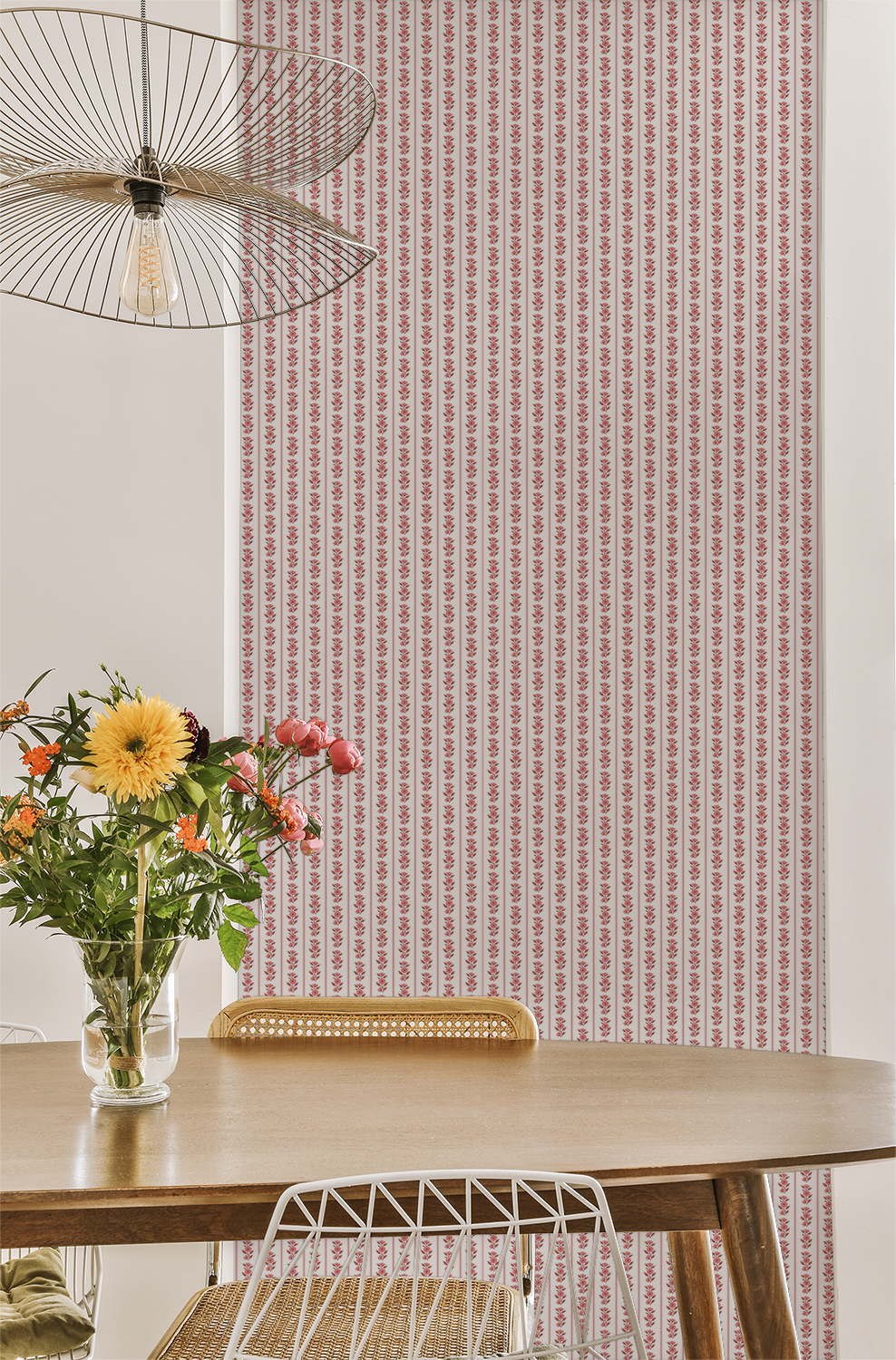 Sweet Josie Stripe (Small) Wallpaper WALL BLUSH
