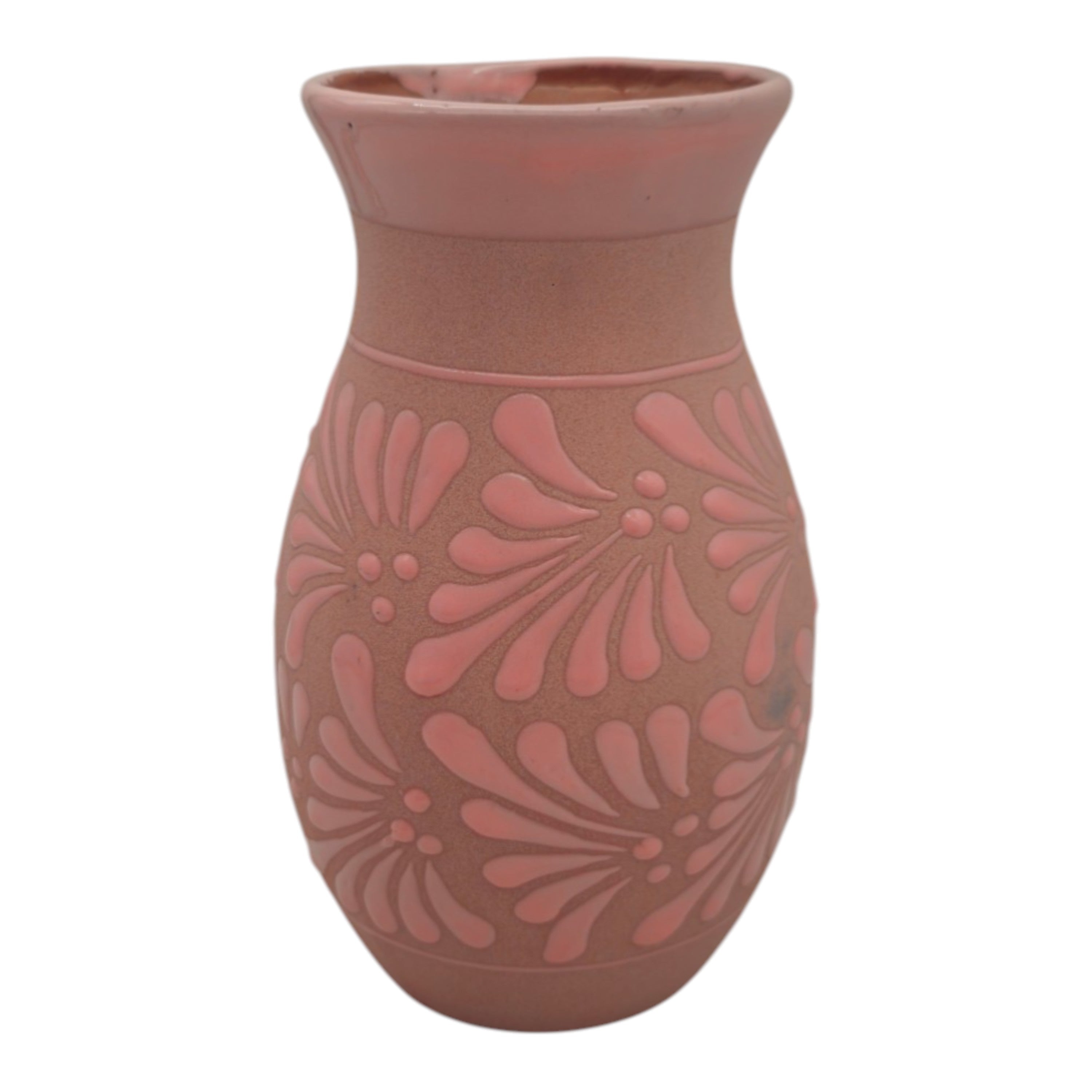 Pink Talavera Vase | Handmade Floral Pottery The Talavera Hub