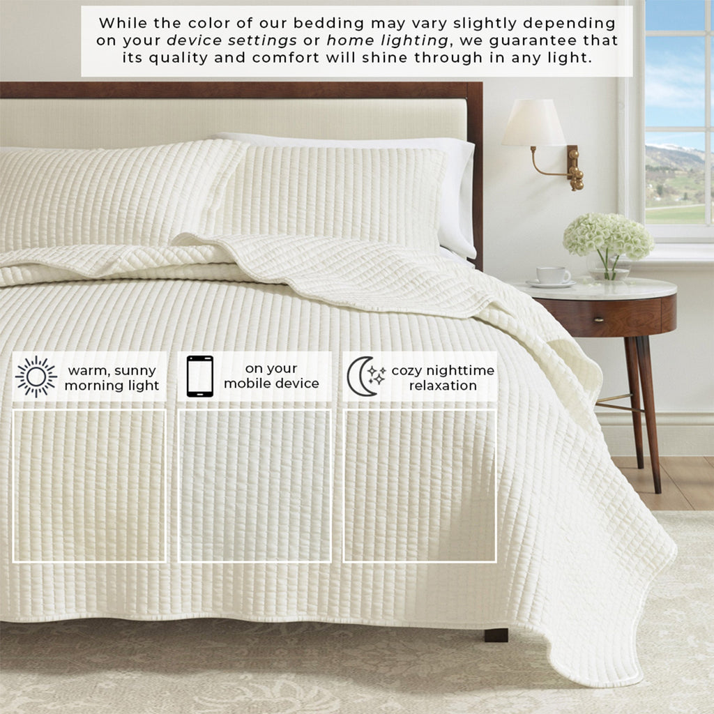 Solid Quilt - Alicia Collection Great Bay Home