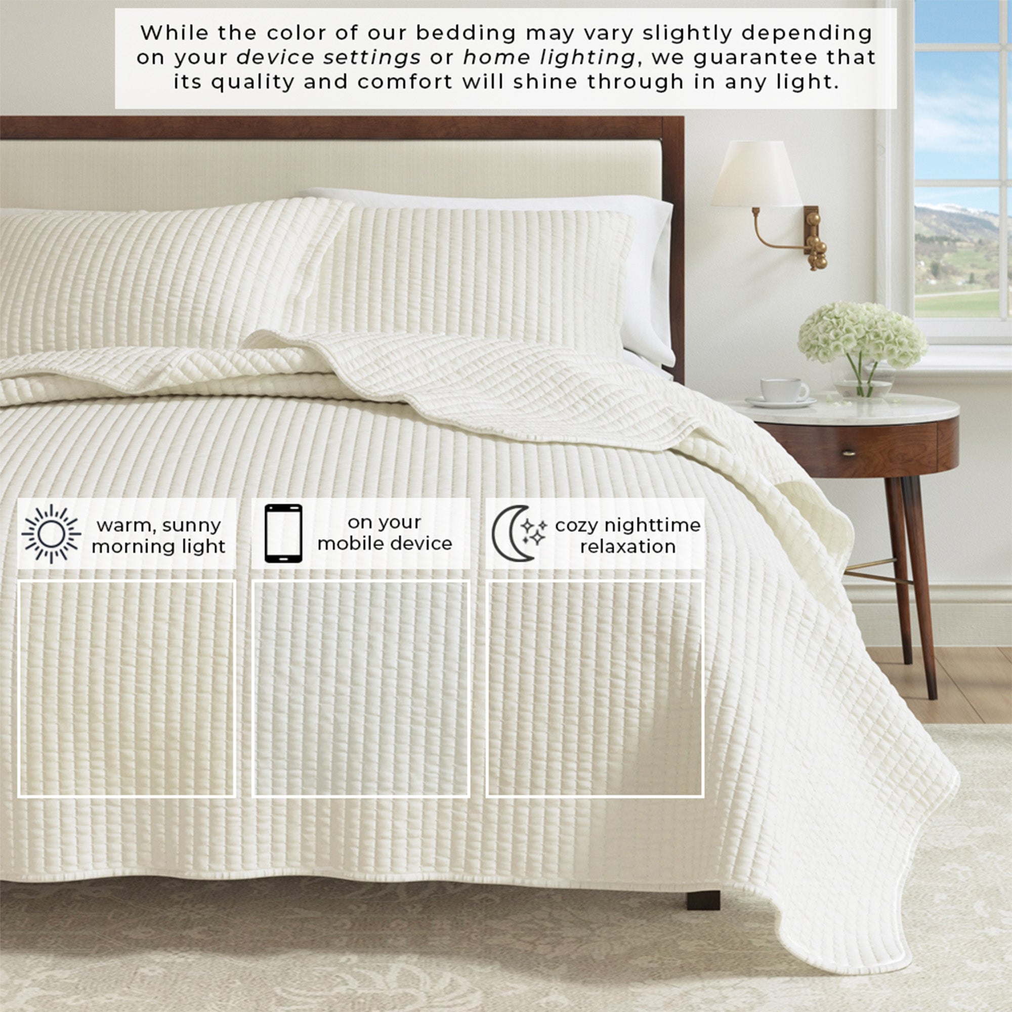 Solid Quilt - Alicia Collection Great Bay Home