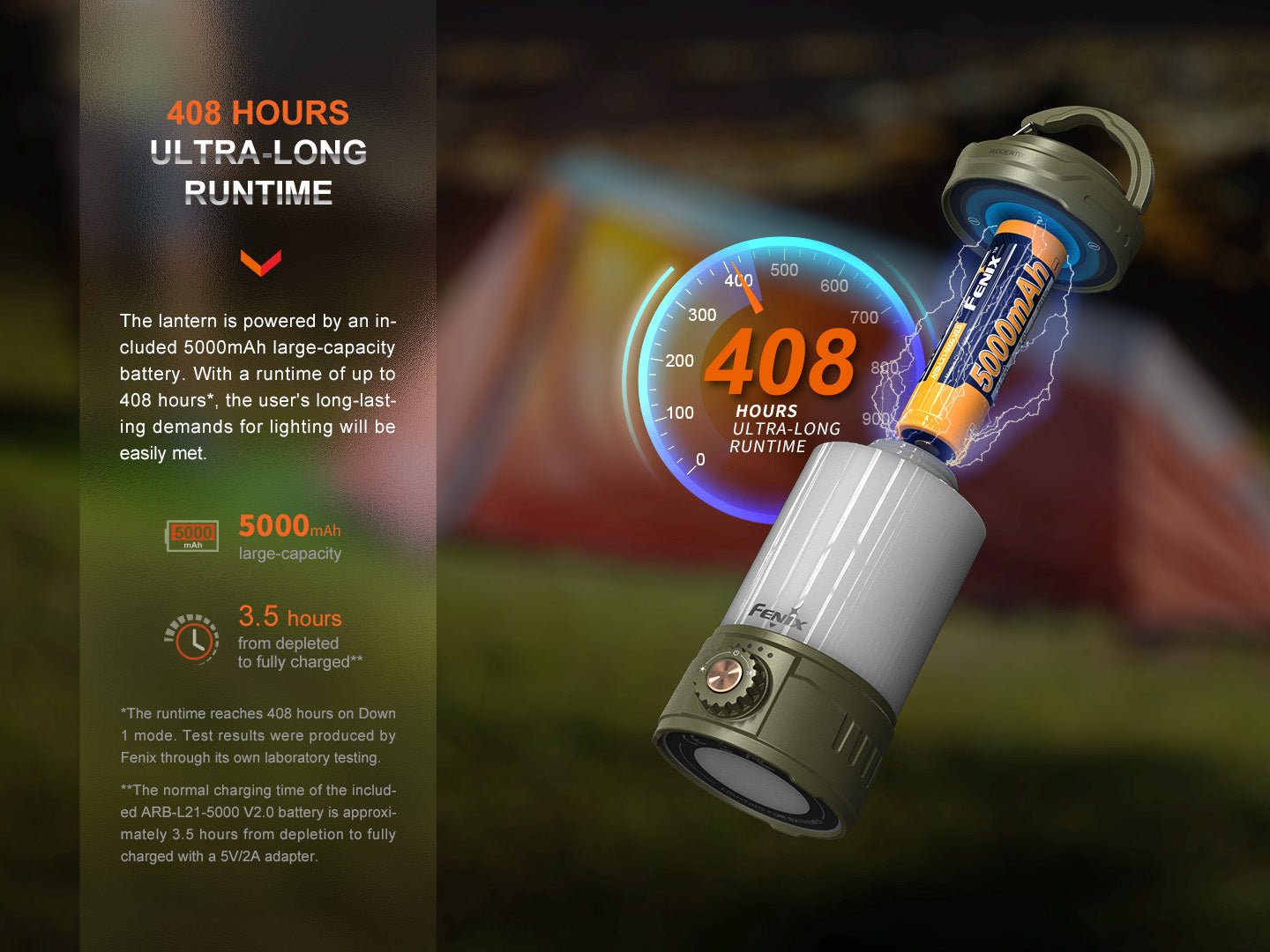 Fenix CL26R PRO High Performance LED Rechargeable Camping Lantern Fenix Store