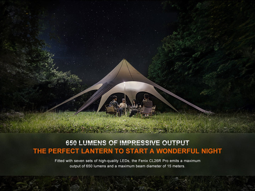 Fenix CL26R PRO High Performance LED Rechargeable Camping Lantern Fenix Store