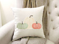 Pumpkin Trio Pillow Cover 18x18 inch Cotton and Crate