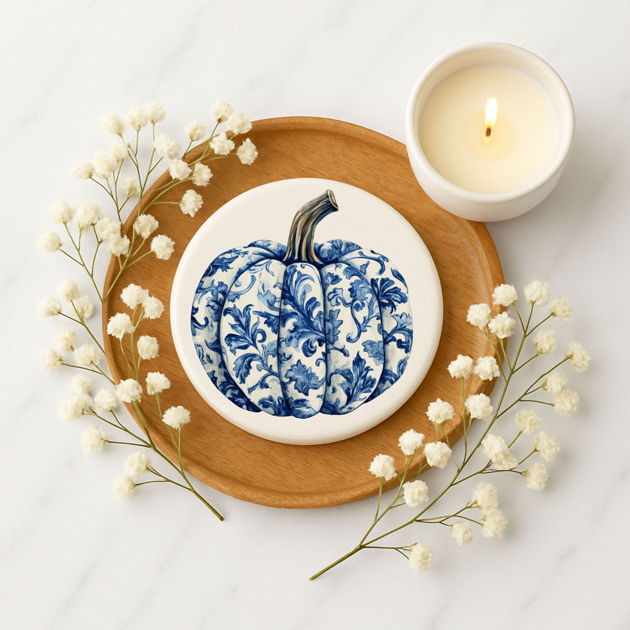 Chinoiserie Halloween Coasters Gia Roma
