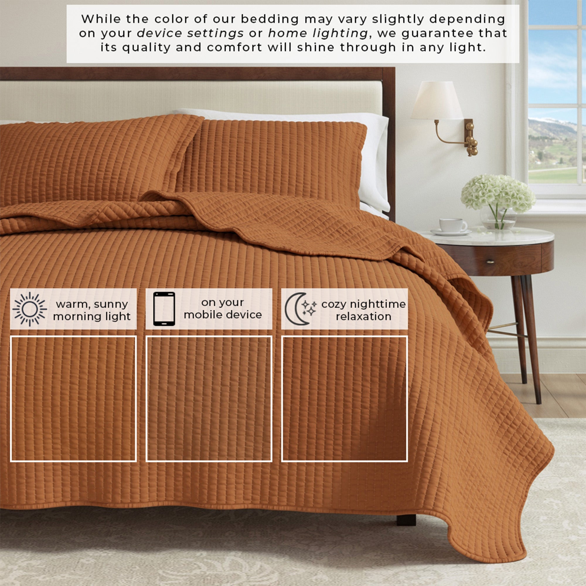 Solid Quilt - Alicia Collection Great Bay Home