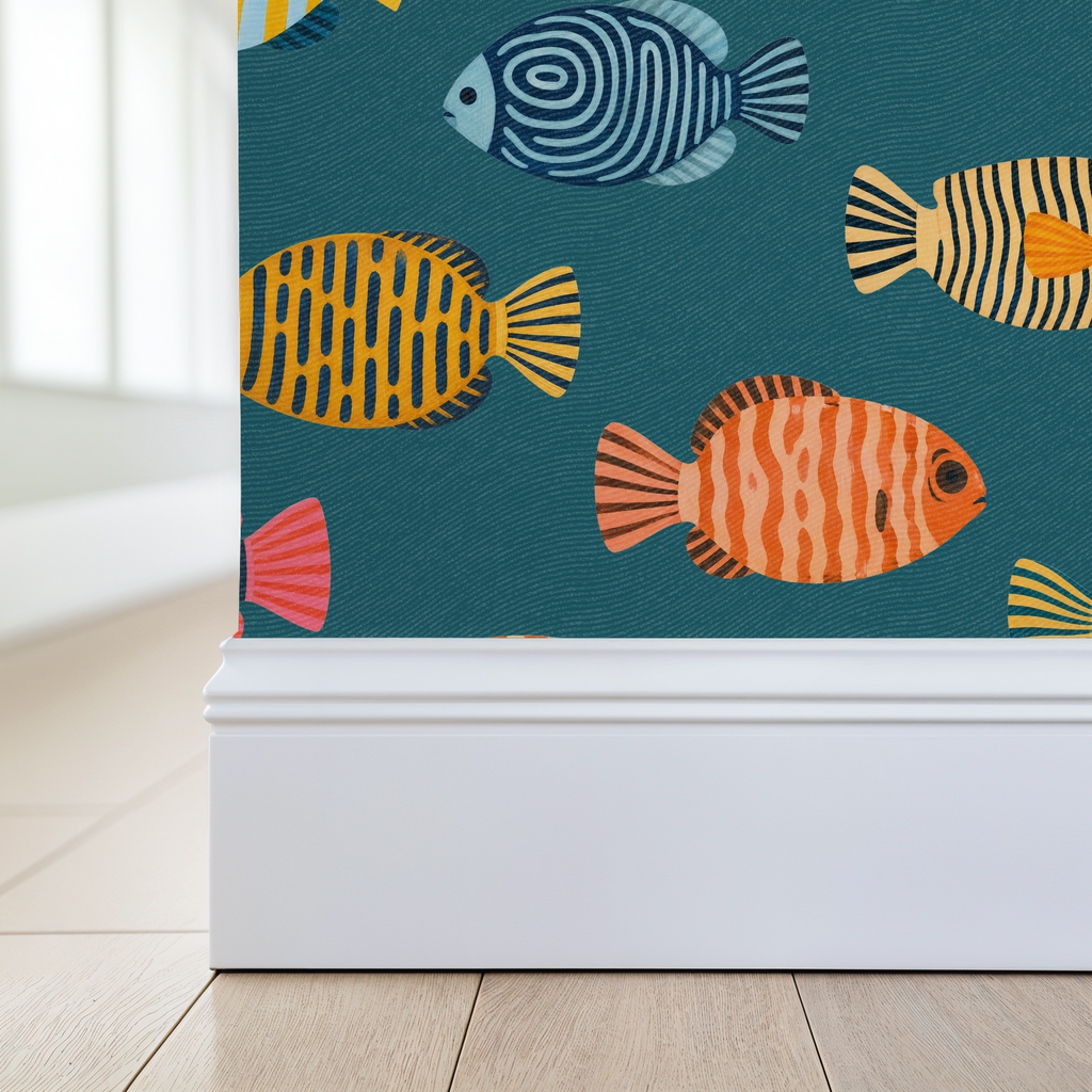 Reef Wallpaper WALL BLUSH