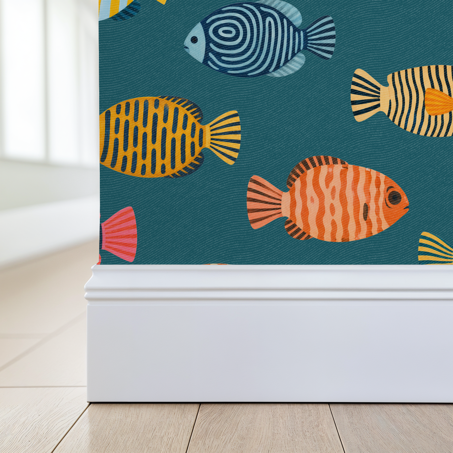 Reef Wallpaper WALL BLUSH