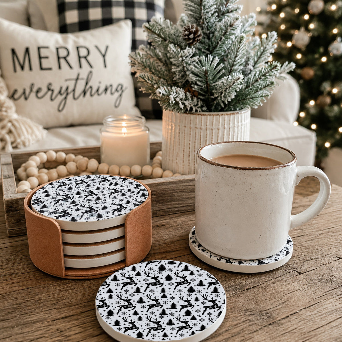 Christmas Coasters Gia Roma