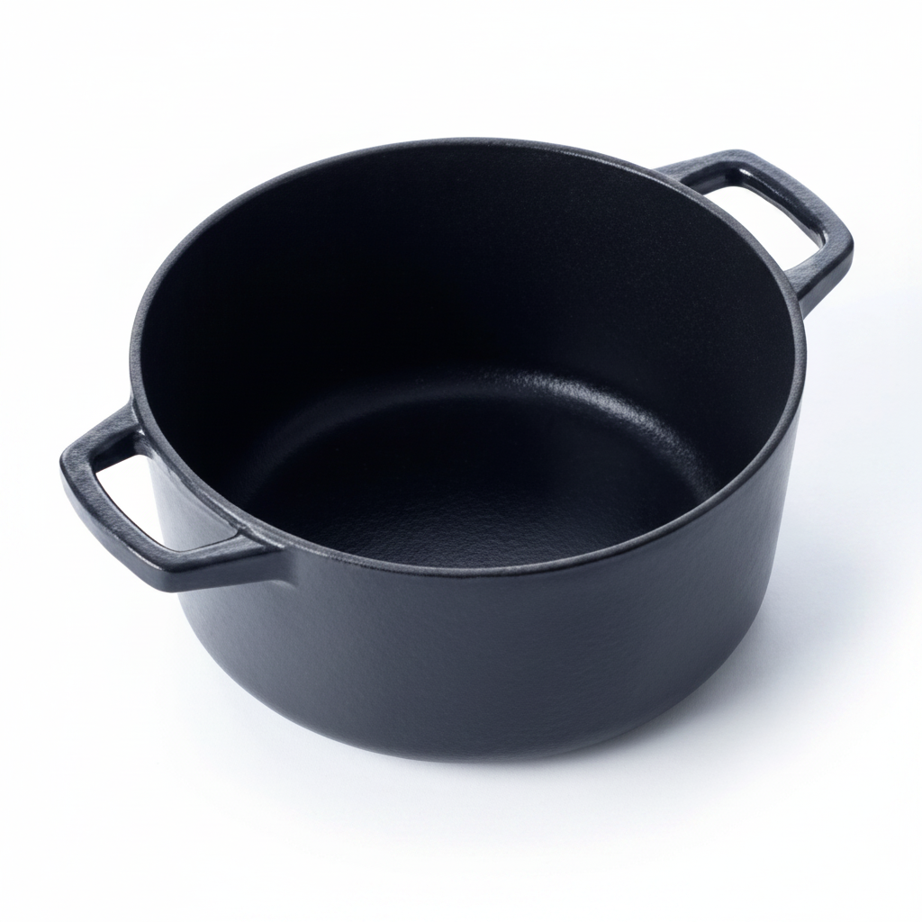 Enameled Cast Iron Round Dutch Oven, 5-Qt Alva Cookware