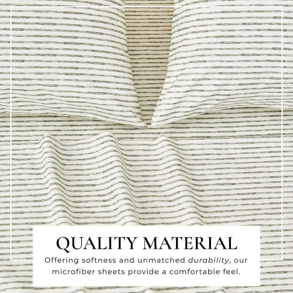 Striped Sheet Set - Evette Collection Great Bay Home